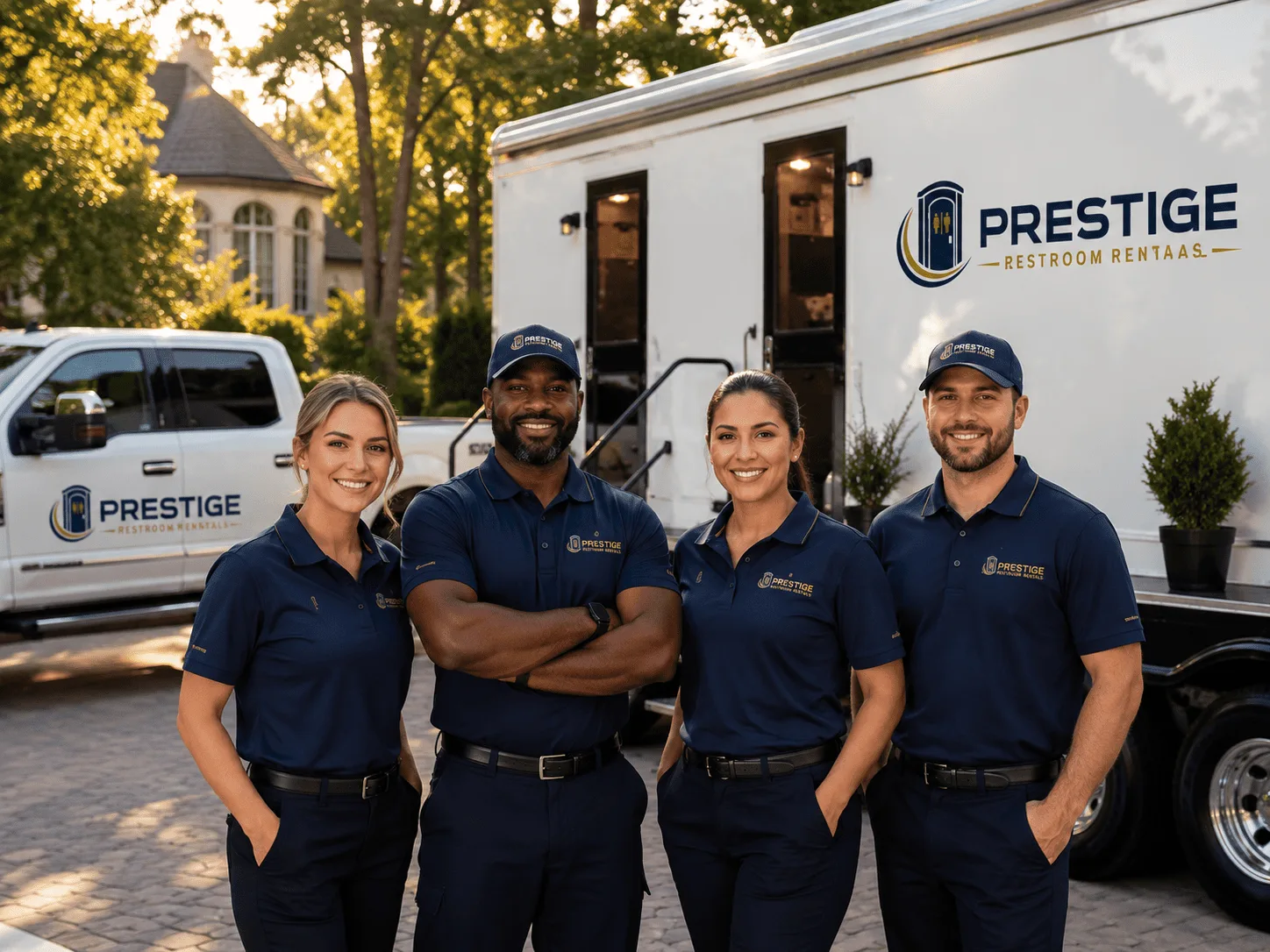 Trusted Luxury Portable Restrooms company in Browns Valley, CA